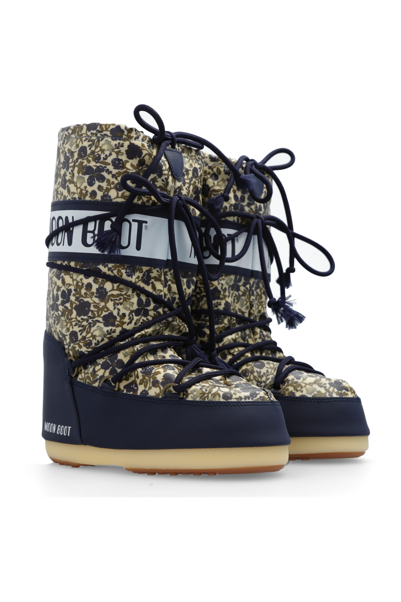 Bonpoint x Moon Boot Icon Boots beige