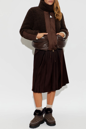 EMU Australia Suede ‘Sunnie’ snow boots on a platform