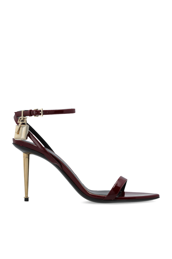 Leather heeled sandals od Tom Ford