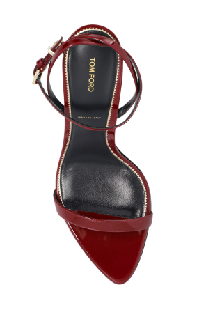 Tom Ford Sandálias de couro de salto