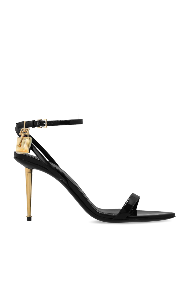 Leather heeled sandals od Tom Ford