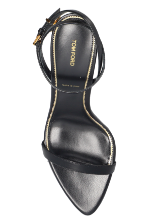 Tom Ford Sandalias de cuero con tacón