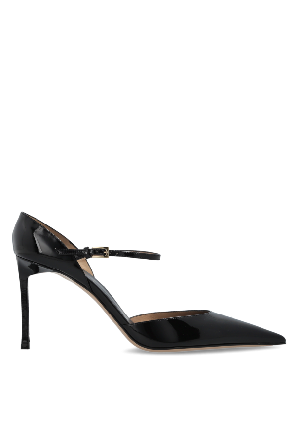Leather heeled shoes od Tom Ford