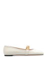 Bally Leather ballet flats