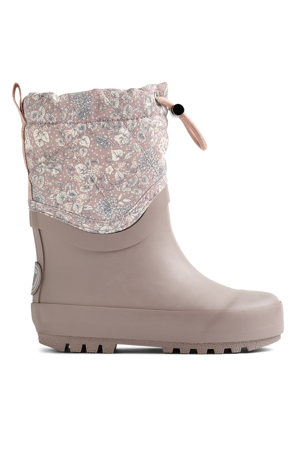 Insulated ‘Drizzle’ Rubber Boots od Wheat