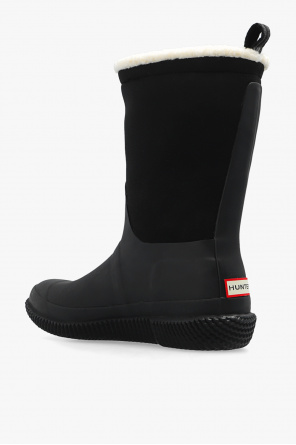 Hunter Snow boots with logo