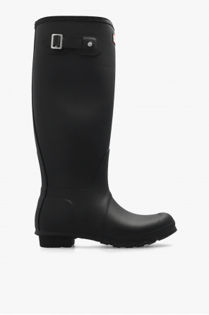 ‘refined tall wellington’ rain boots od Hunter