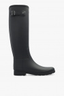 Hunter BLACK ‘Refined Tall Wellington’ rain boots