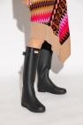 Hunter BLACK ‘Refined Tall Wellington’ rain boots