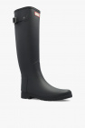 Hunter BLACK ‘Refined Tall Wellington’ rain boots