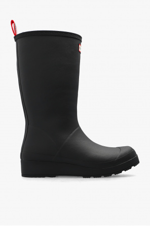 ‘play tall’ rain boots od Hunter