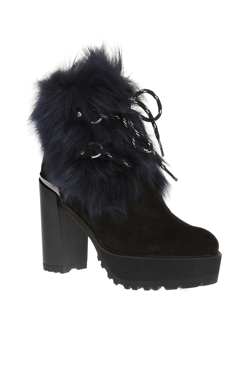 stuart weitzman fur boots