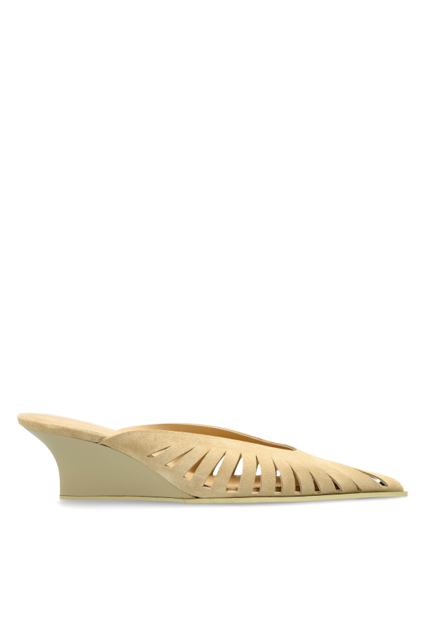 Wedge Heel Mules 