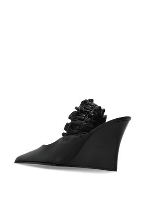 Iro ‘Fauve’ wedge mule shoes