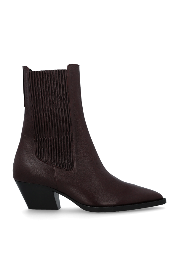 Leather heeled ankle boots ‘Mazola Fit LV’ od Iro