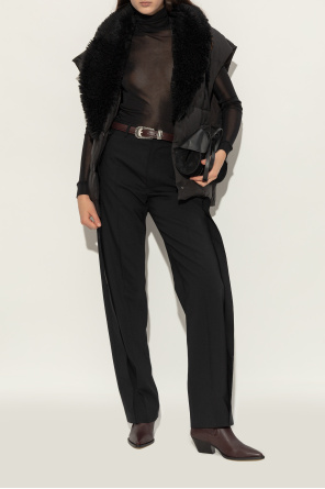 Iro Botines de tacón de cuero 'Mazola Fit LV'