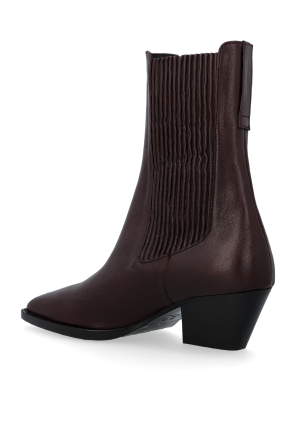 Iro Botines de tacón de cuero 'Mazola Fit LV'
