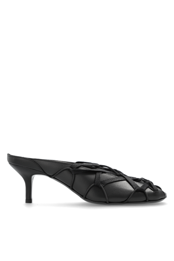 Heeled mules 