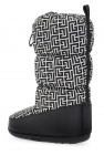 Balmain BLACK Snow boots with logo