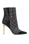 Balmain Monogrammed ankle boots