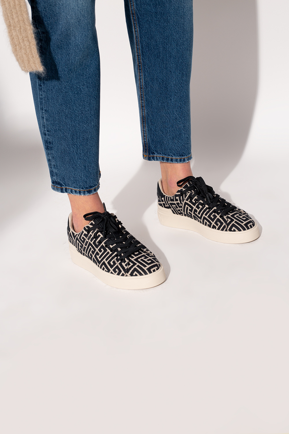 Balmain Patterned sneakers