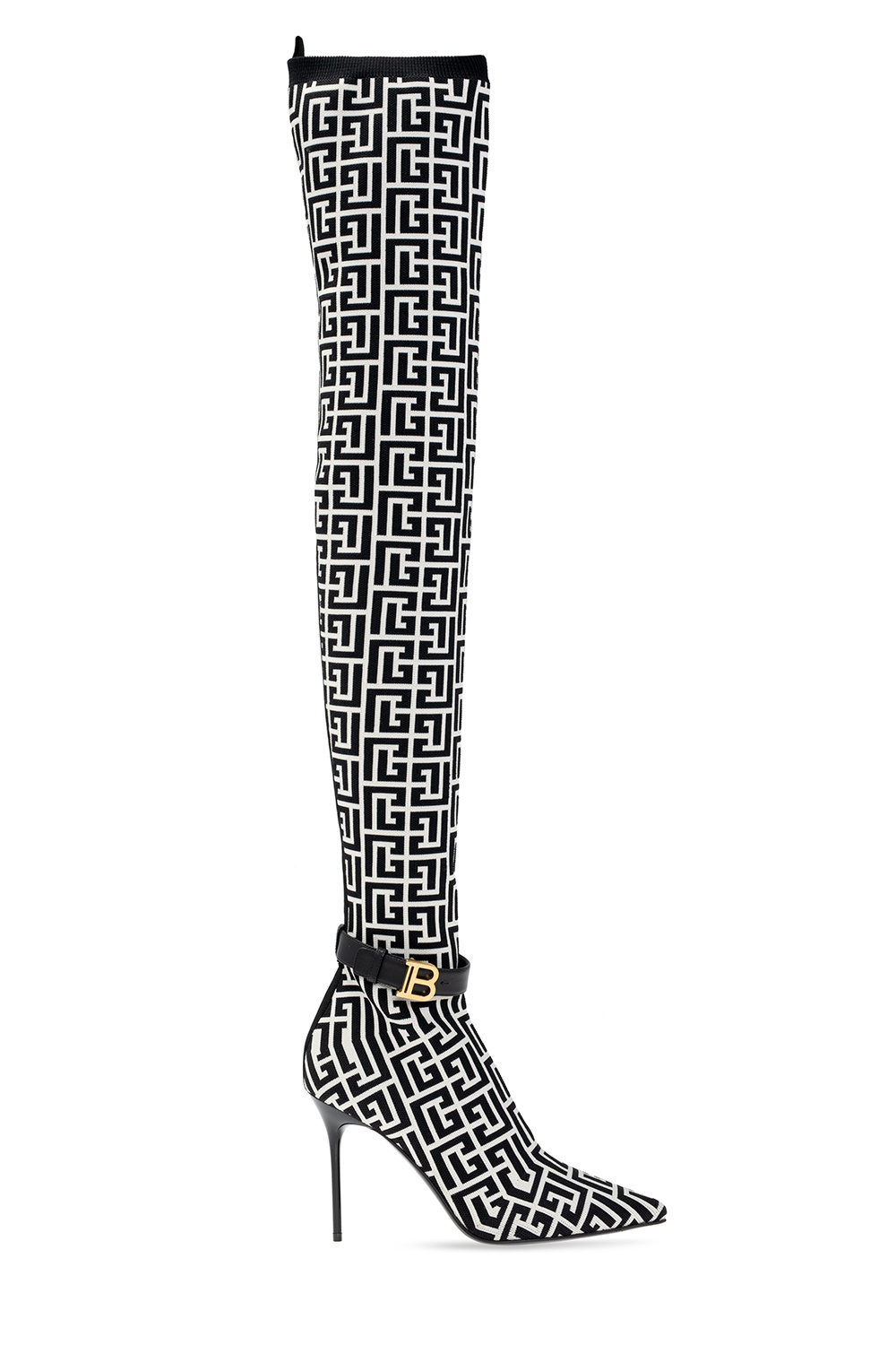 Balmain ‘Raven’ over-the-knee boots