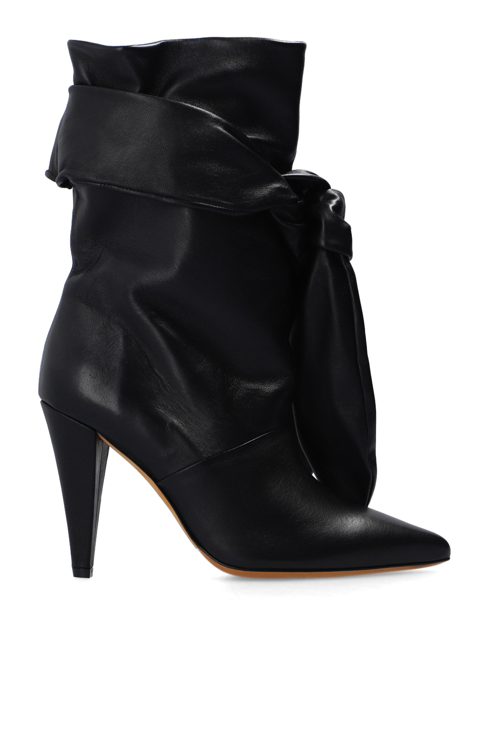 Iro Leather heeled ankle boots