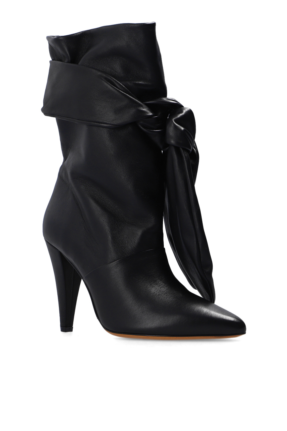 Iro Leather heeled ankle boots