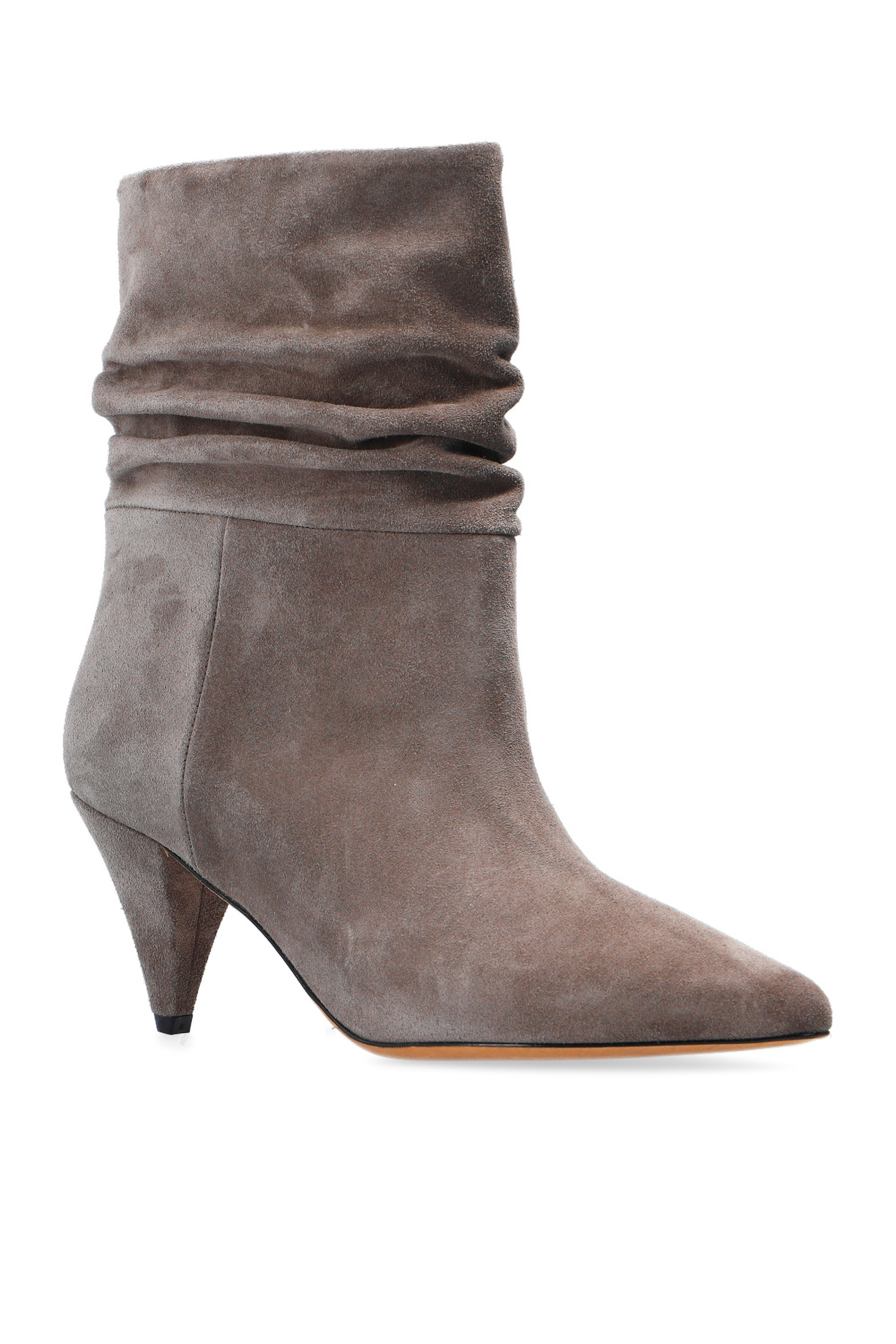 Iro Suede heeled ankle boots