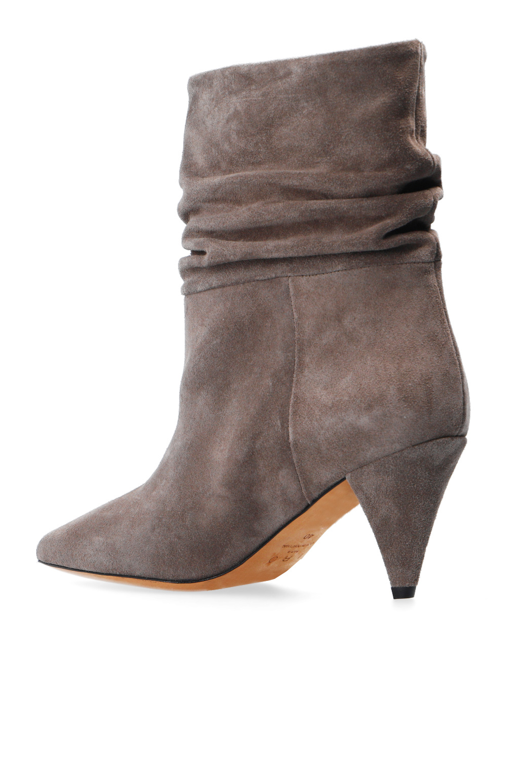 Iro Suede heeled ankle boots