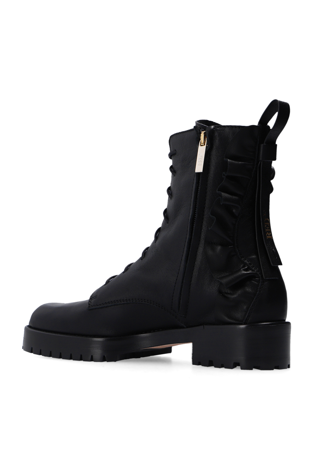 Red Valentino Leather Blu boots