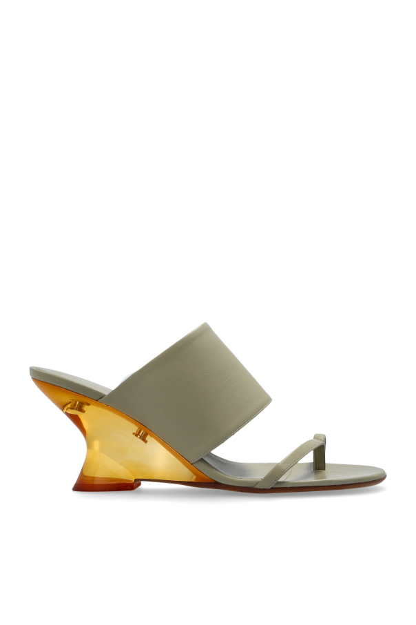 Dries Van Noten Wedge-heel slippers