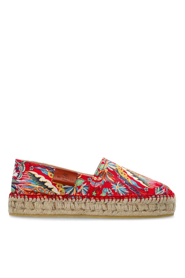 Espadrilles with logo od Etro