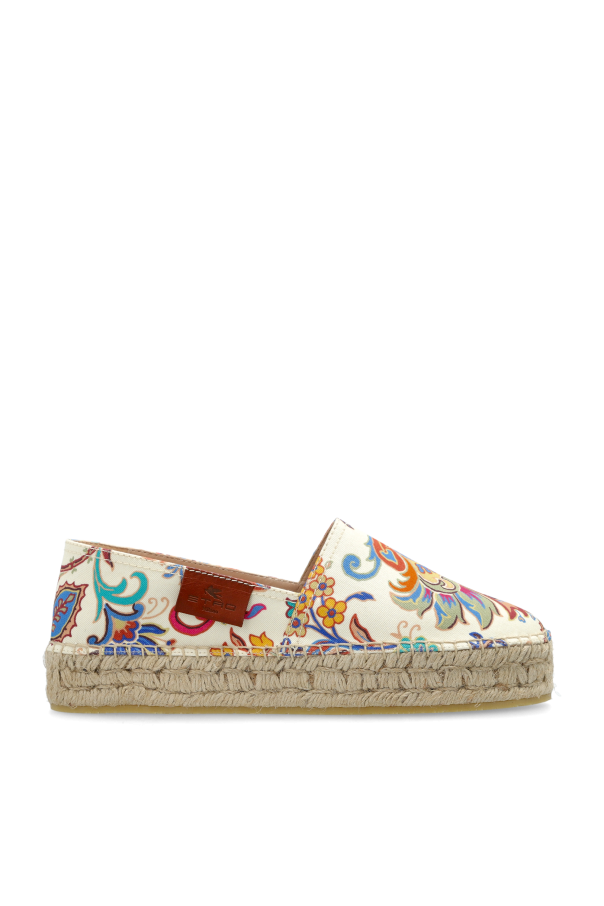 Platform espadrilles od Etro