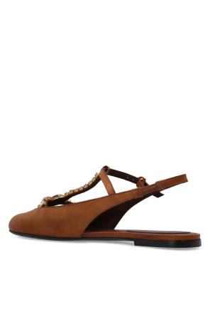 Etro Zapatos de cuero con apliques