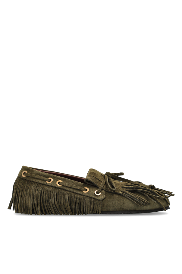 Leather loafers od Etro