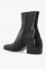 Dries Van Noten Leather heeled ankle boots