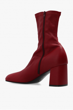 Dries Van Noten Leather heeled ankle boots