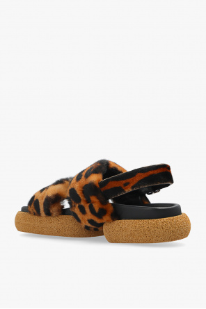 Dries Van Noten Sandals with animal motif