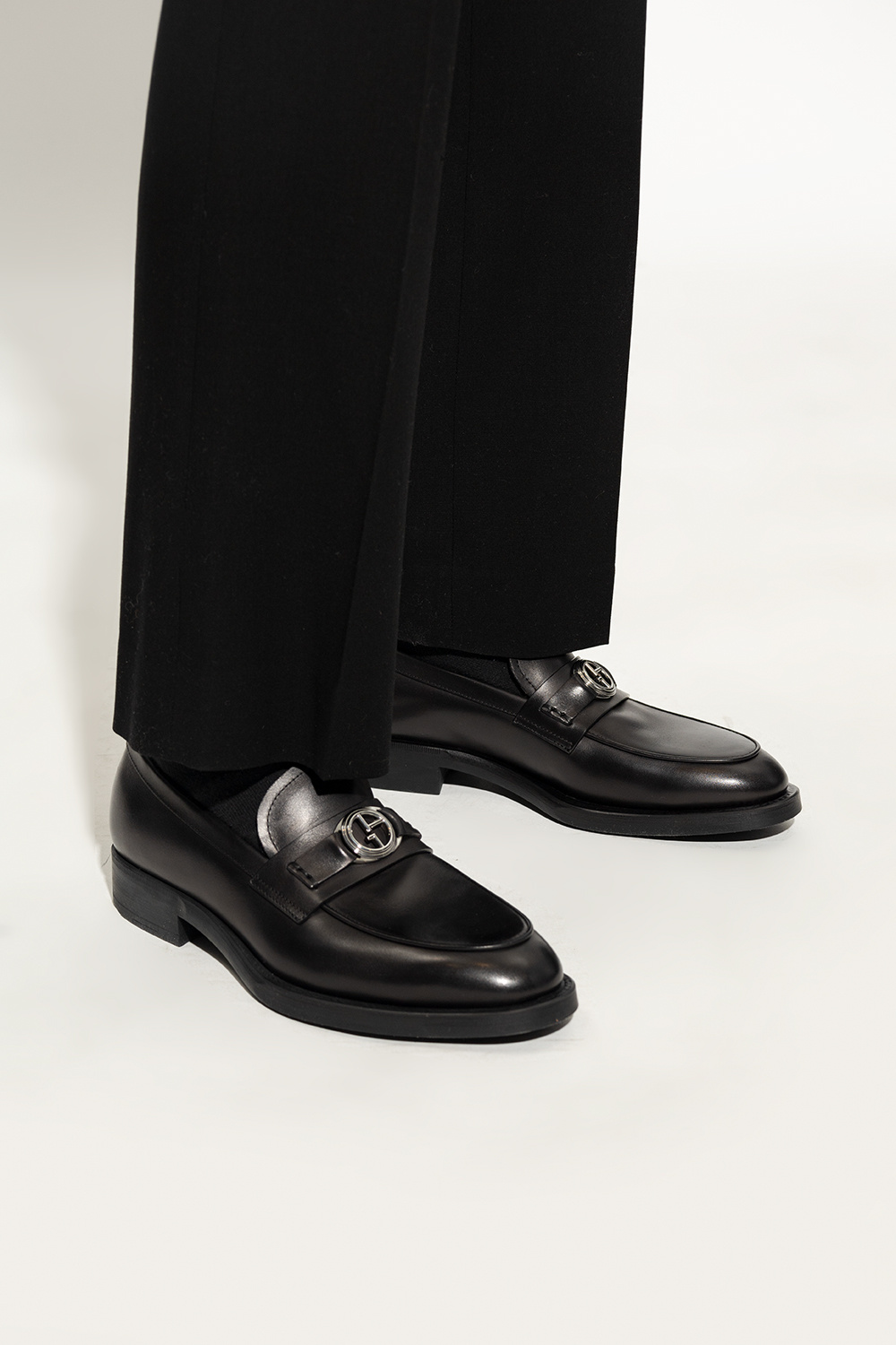 Giorgio armani WITH Loafers with logo