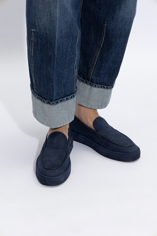 Giorgio Armani Skórzane buty typu ‘loafers’