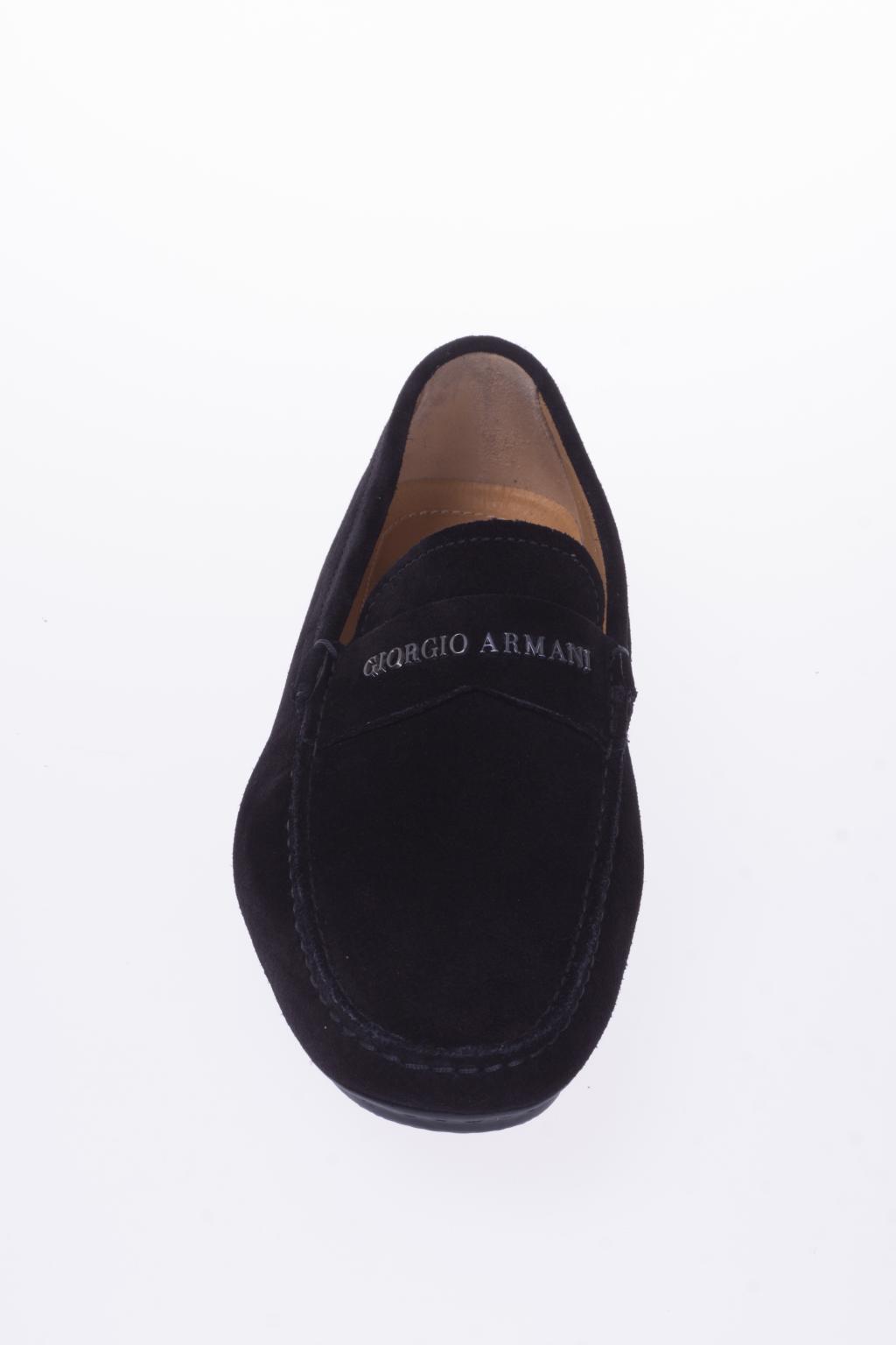 armani moccasin slippers