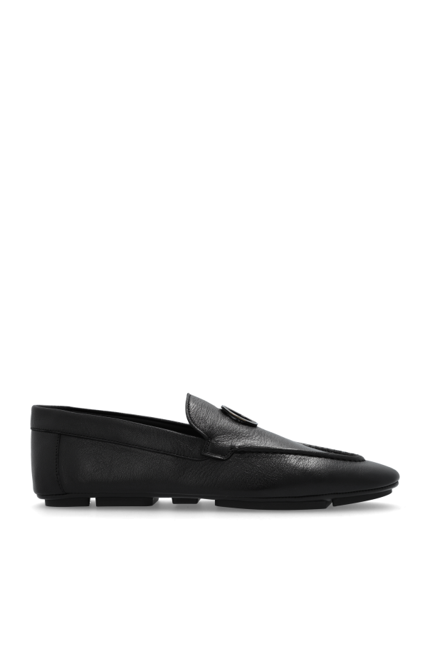 Giorgio Armani Leather Loafers