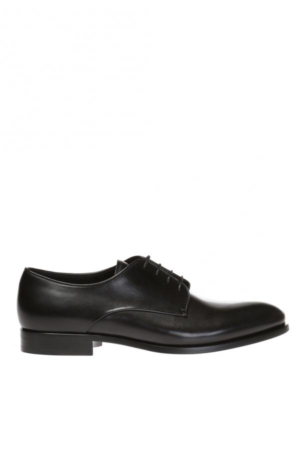 Giorgio Armani Lace-up ridged shoes