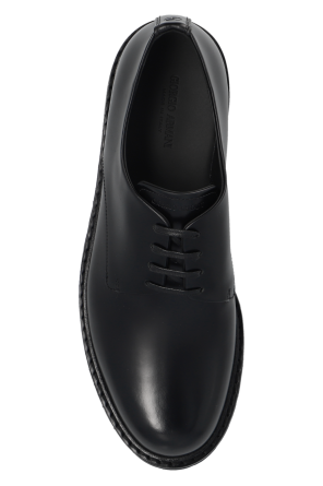 Giorgio Armani Leather The shoes