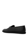 Giorgio Armani BLACK Leather shoes type loafers