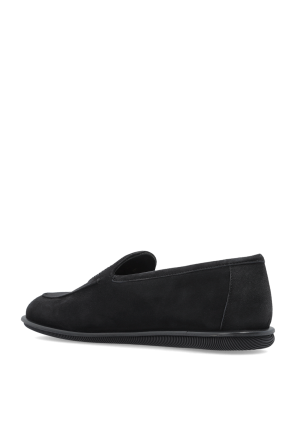 Giorgio Armani Zapatos de ante con logo