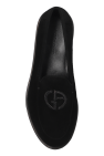 Giorgio Armani BLACK Suede shoes type loafers