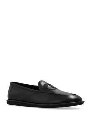 Giorgio Armani Leather shoes with logo