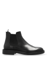 Giorgio Armani Leather Chelsea boots